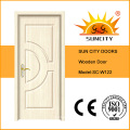 Cheap Doors Interior Solid Wood Door (SC-W122)